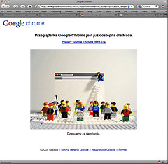 Google Chrome for MAcintosh web page